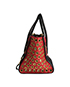 Nappa Biker Shopping Bag, bottom view